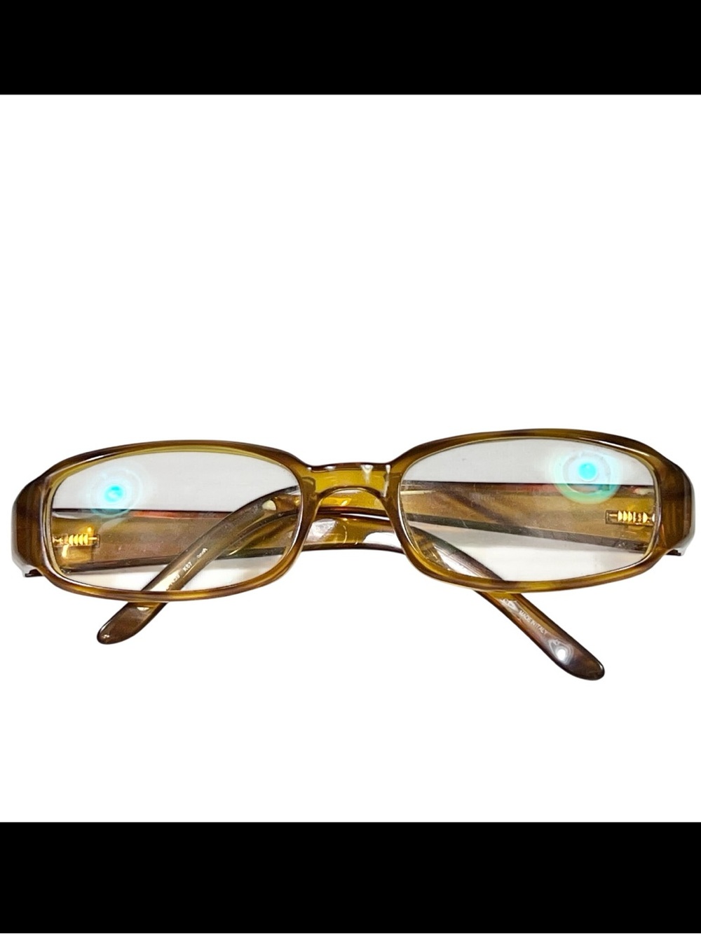 Gucci Translucent Brown Havanna Eyeglasses Frames!